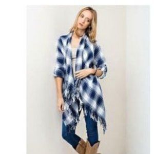 Kori Fringe Open Cardigan